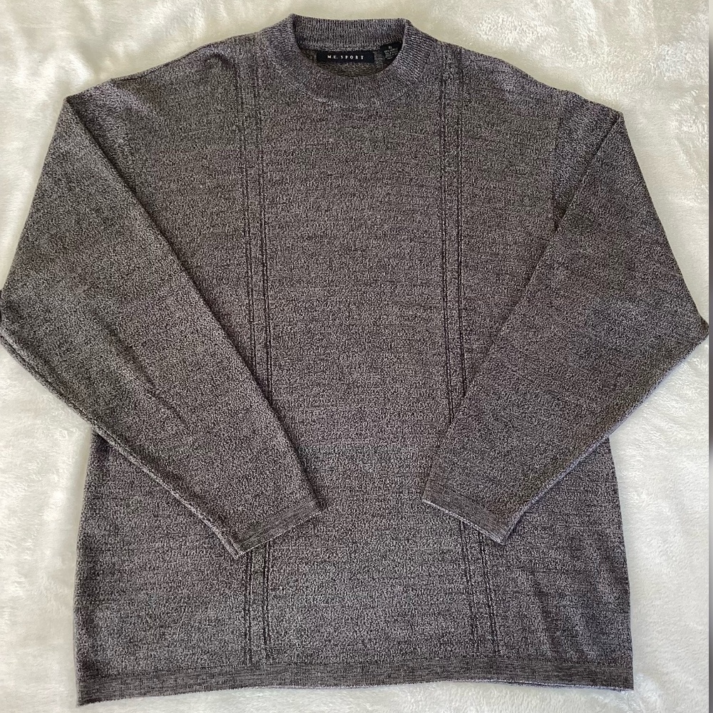 M.E. Sport Men’s XL Gray Heather Crewneck Sweater